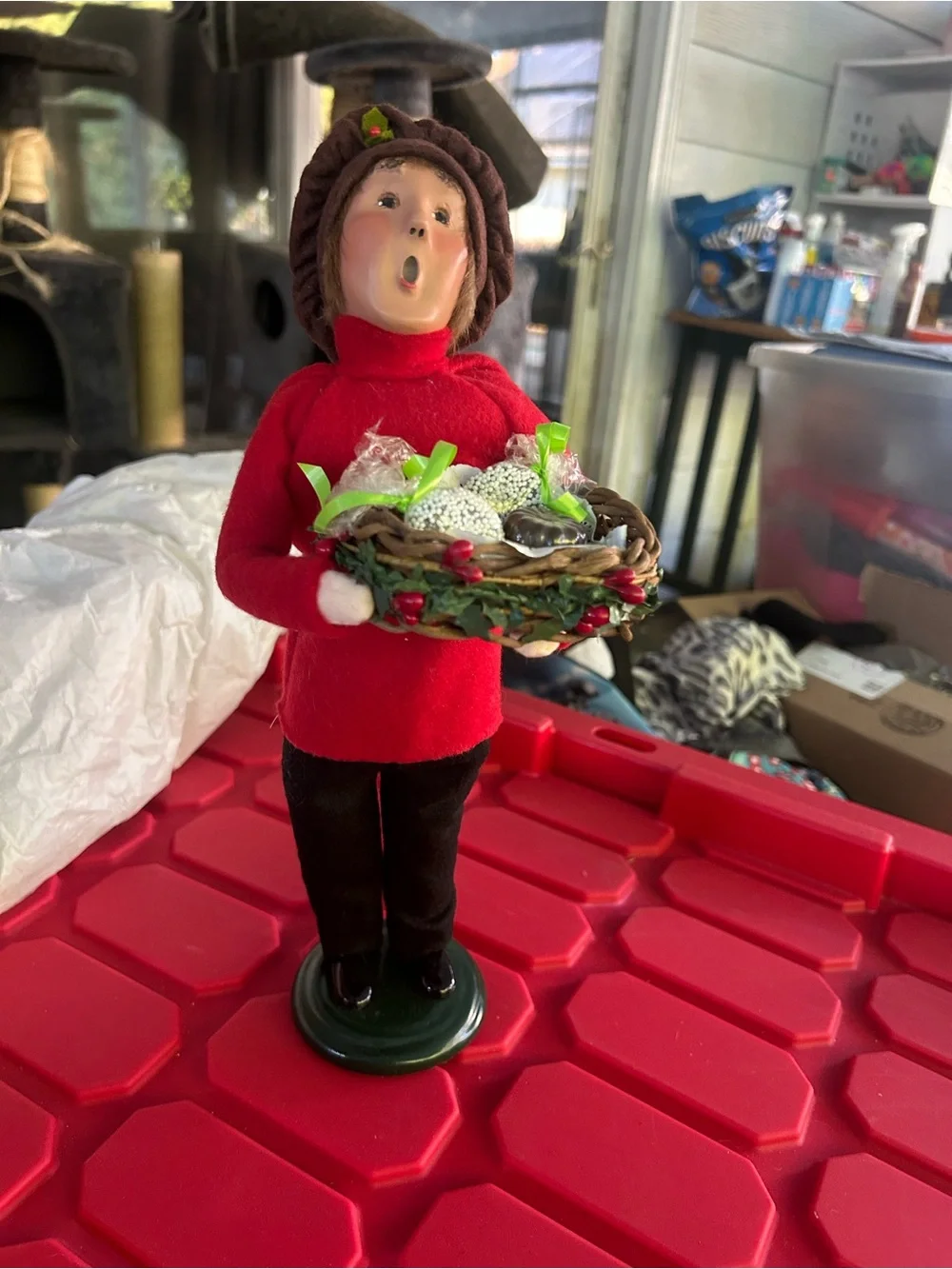 Byers choice caroler